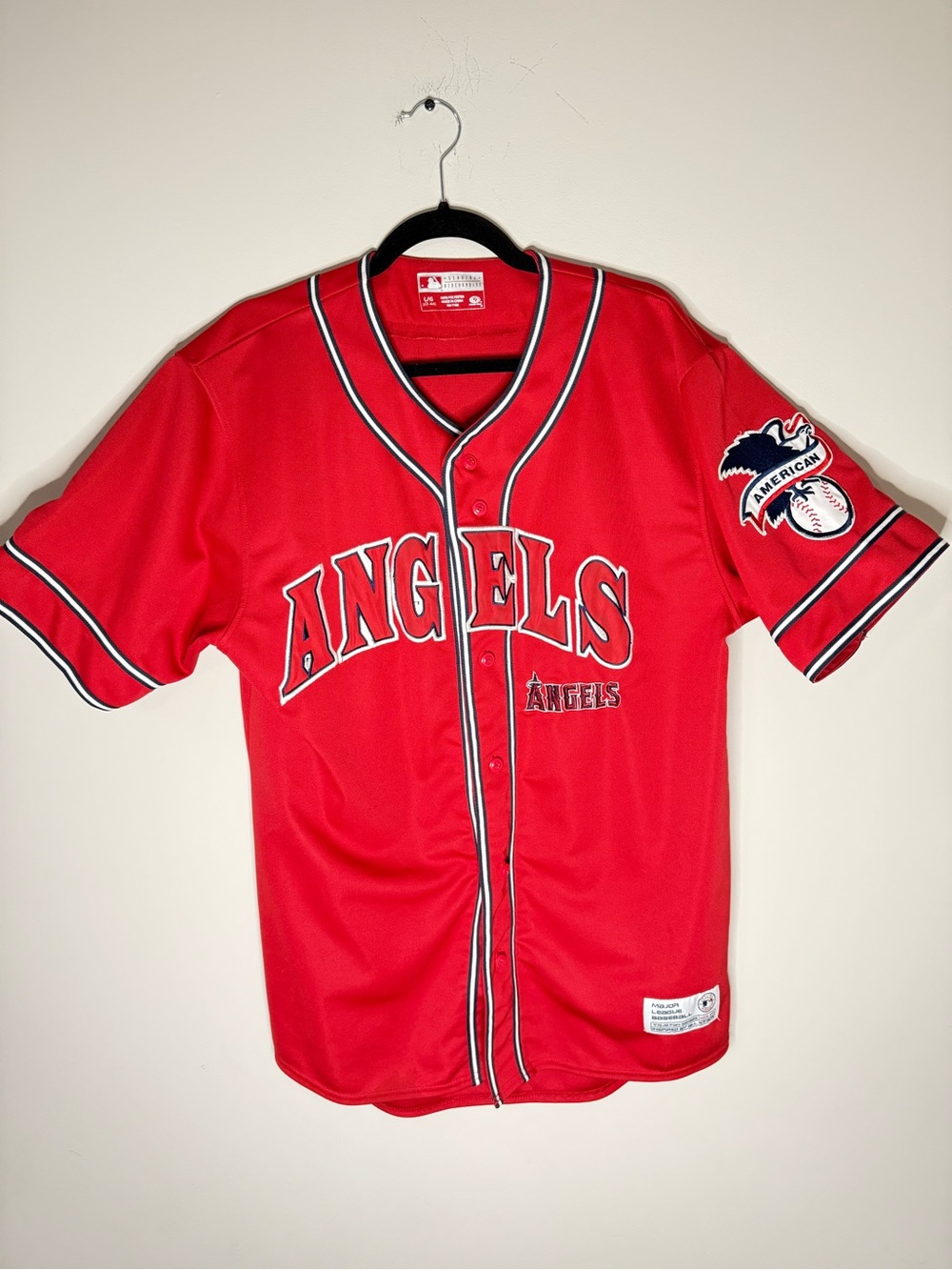 Genuine Merchandise Red Angels Kids Baseball Jersey